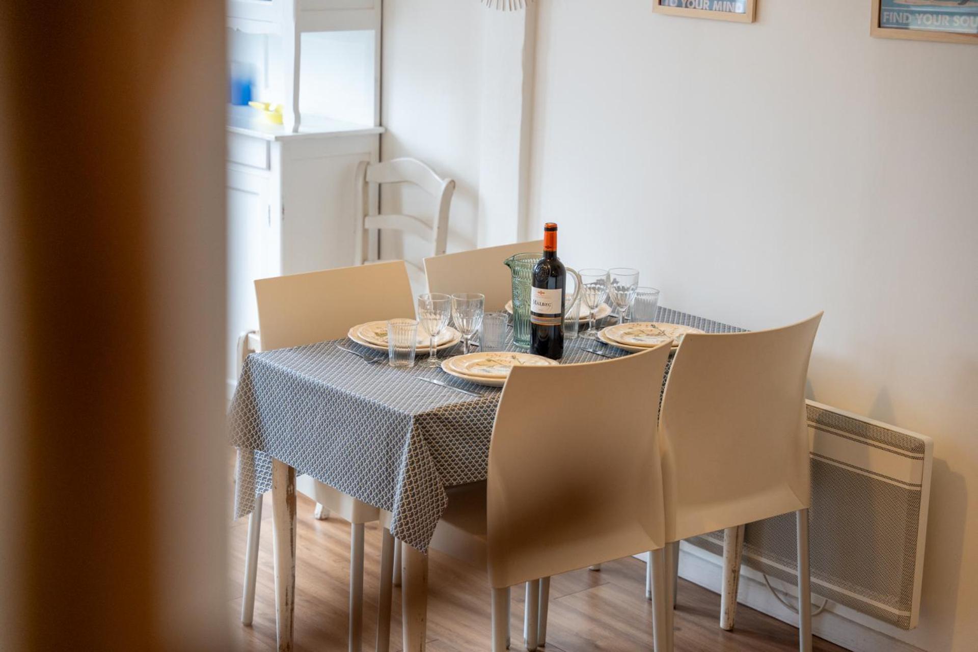 Bleu Bonheur, Appartement Cosy Au Coeur De La Baie Saint-Valéry-sur-Somme Buitenkant foto